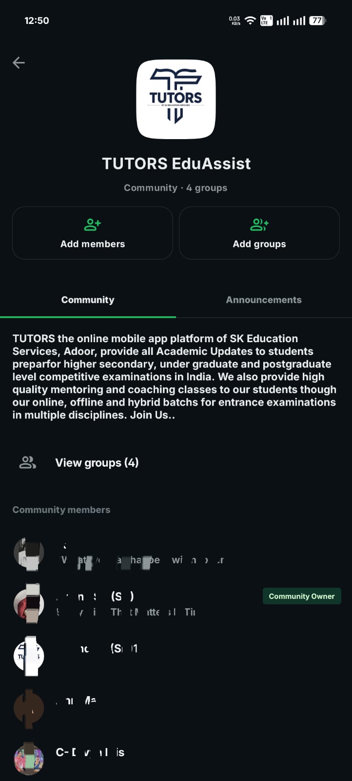 EduAssist Community
